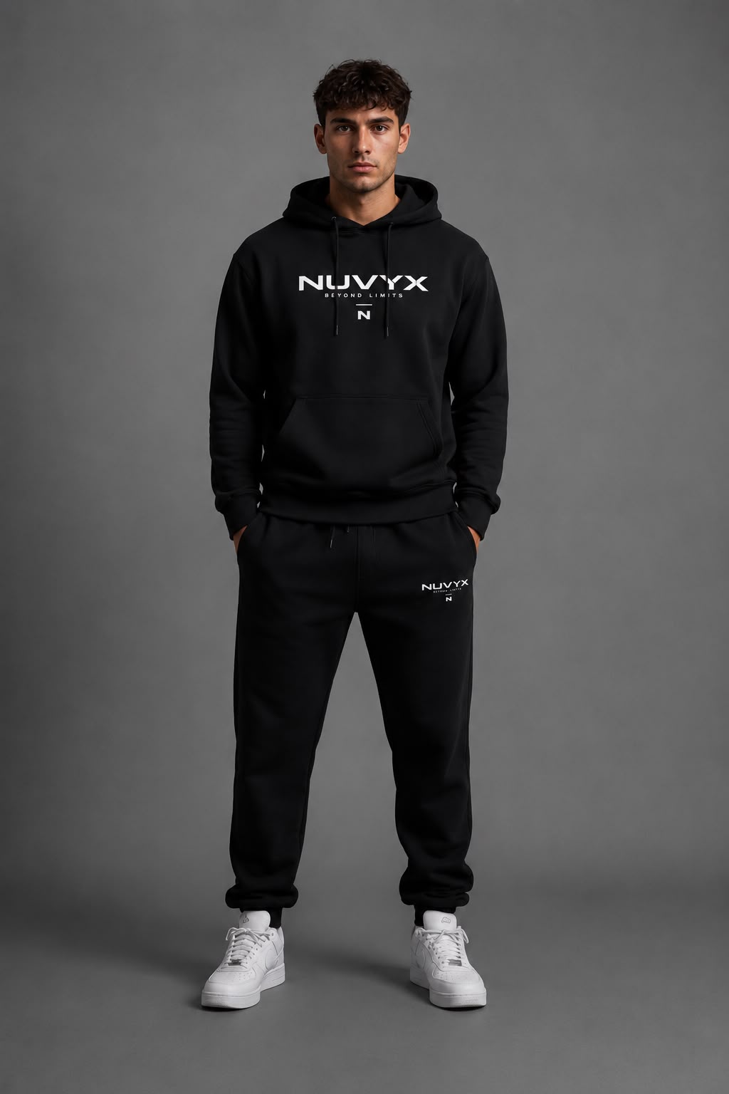 Nuvyx Signature Tracksuit - Black