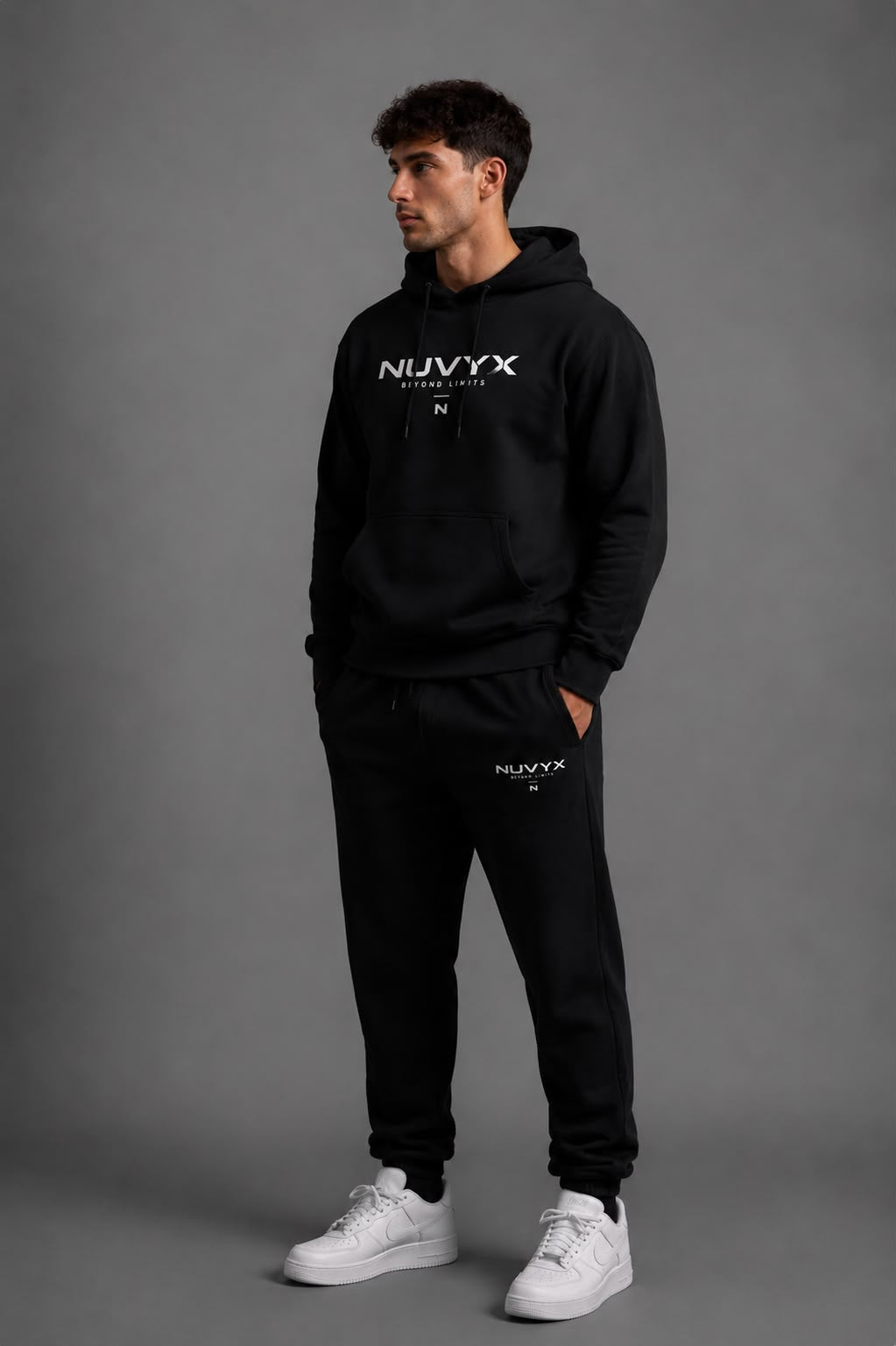 Nuvyx Signature Tracksuit - Black